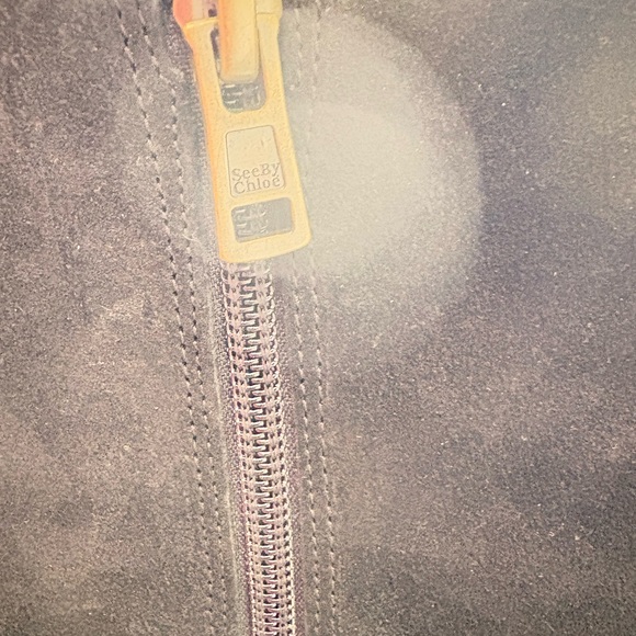 See By Chloe Black Heeled Boots with Tan Sole - Picture 13 of 15